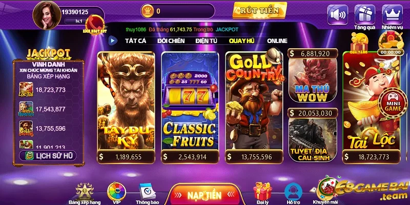 Game slots 68 game bài thế giới giải trí đa dạng và an toàn